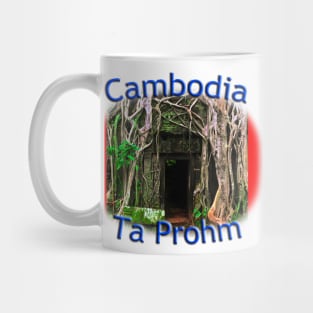 Ta Prohm in Angkor Wat Cambodia Mug